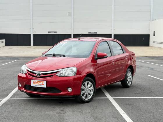 TOYOTA ETIOS 1.5 XLS SEDAN 16V FLEX 4P AUTOMÁTICO TOYOTA ETIOS 1.5 XLS SEDAN 16V FLEX 4P AUTOMÁTICO